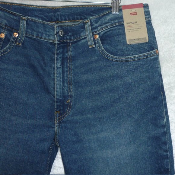 Levi’s Men’s 511 Jeans Slim Stretch size 40 NEW - Picture 2 of 7